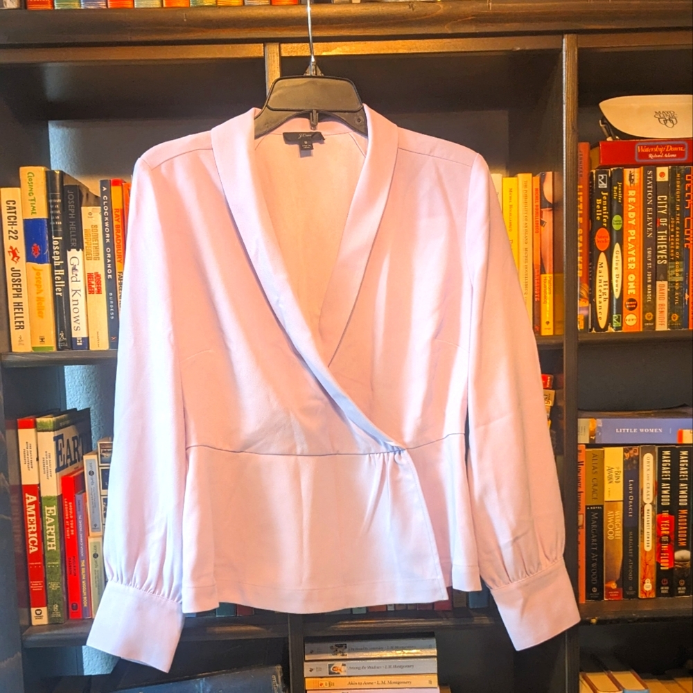 J. Crew Lilac Blouse - Size 8 - MAKE ME AN OFFER